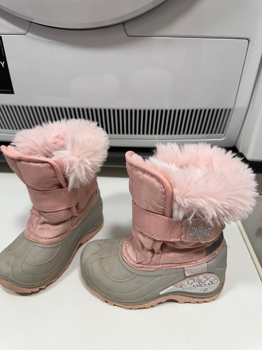 Bunny pink boots