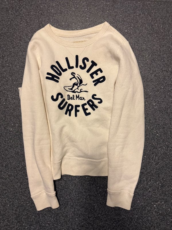 Hollister peysa hvít M