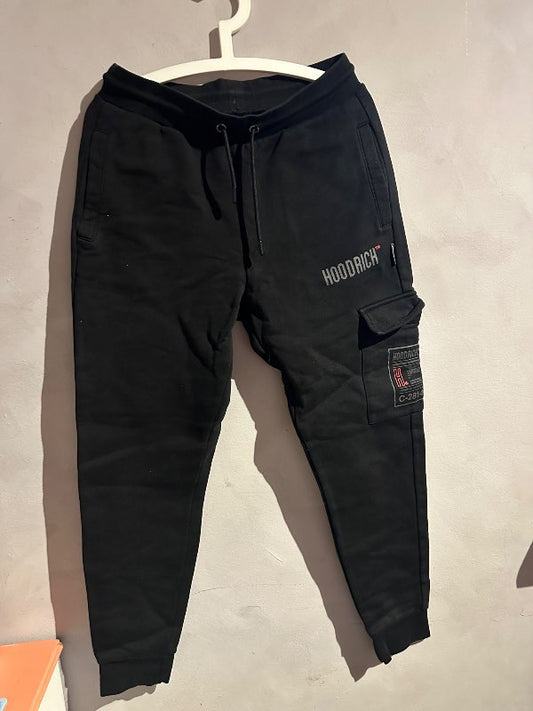 Hoodrich buxur svartar