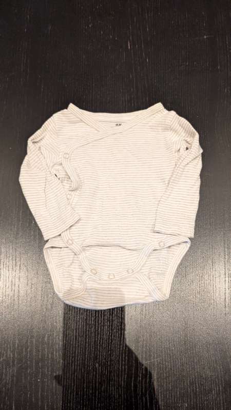 Samfella beige með röndum