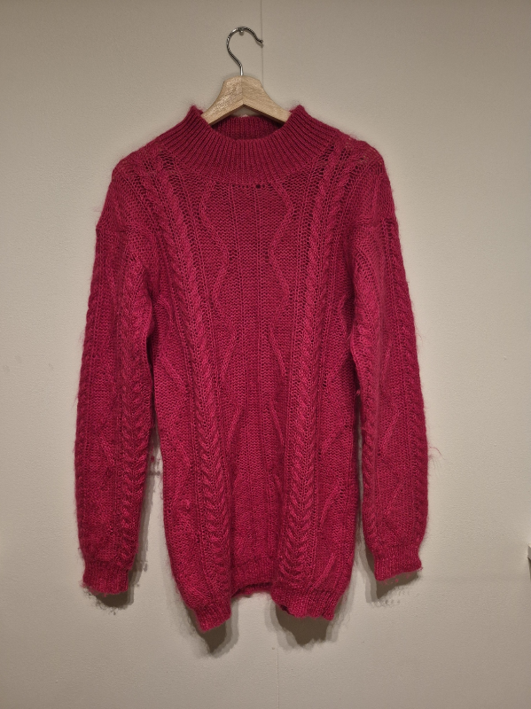 Peysa prjónuð - Mohair blanda - E