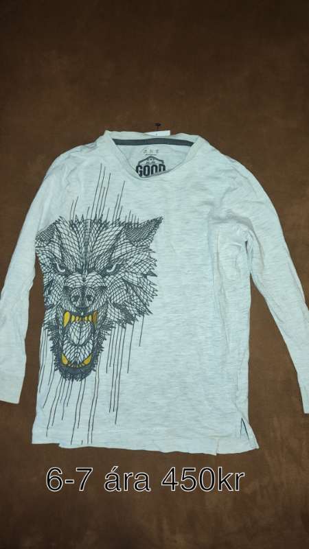 Grár síðerma með ljón