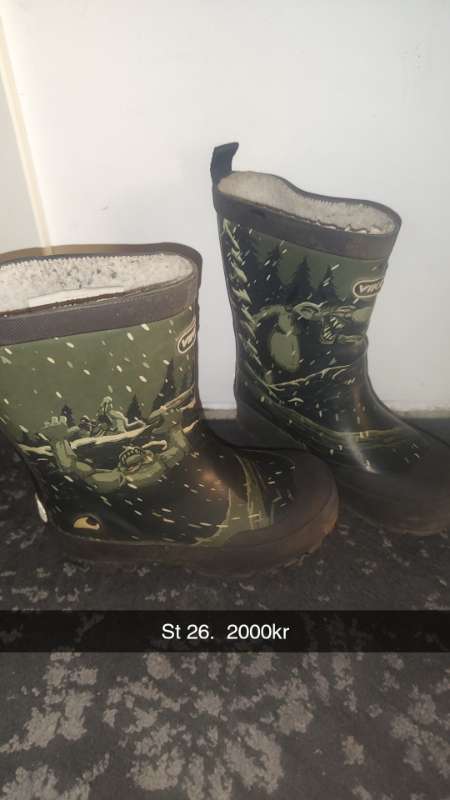 Víking stígvél græn