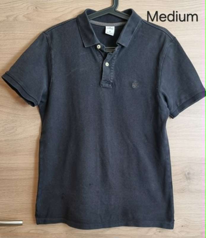 stuttermabolur POLO svartur