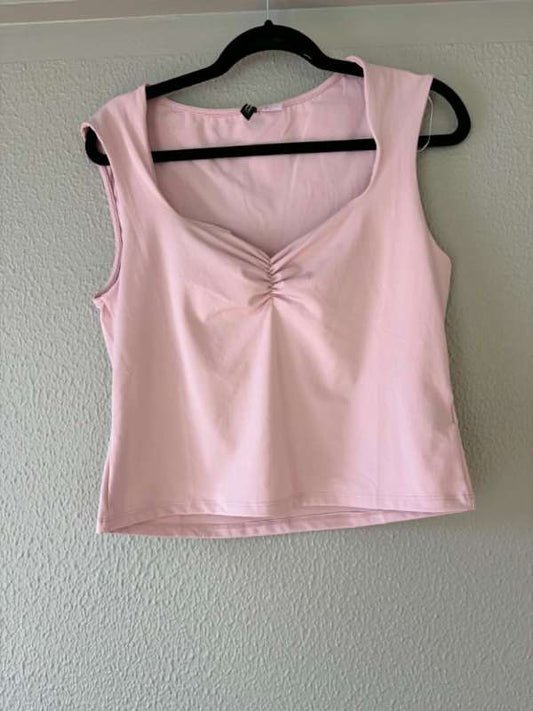 H&M toppur bleikur