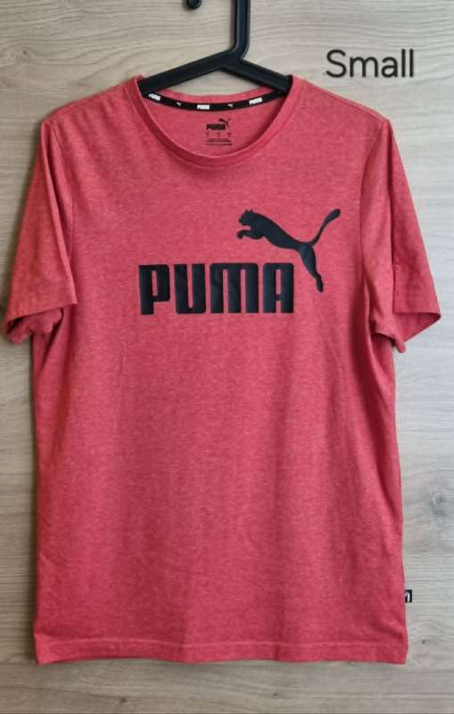 stuttermabolur rauður PUMA