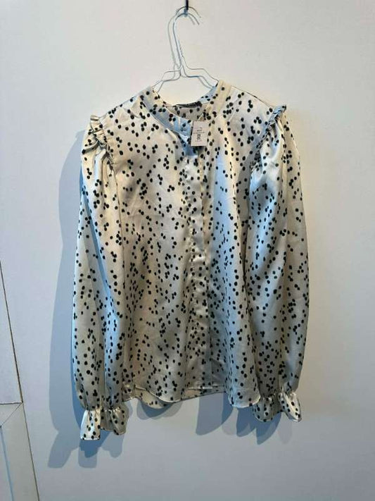 Satín skyrta Bruuns Bazar