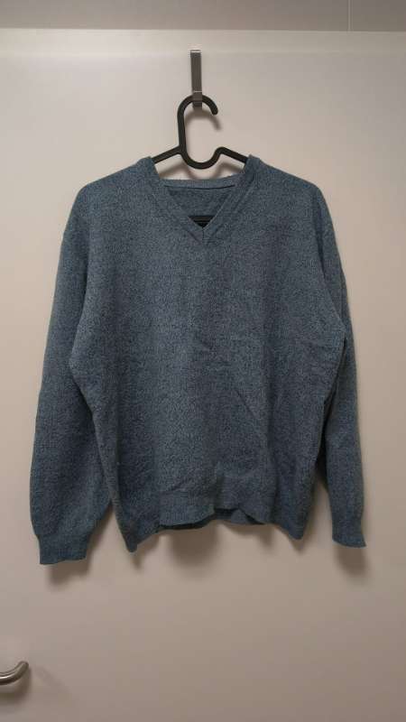 meriono blue woolen sweater