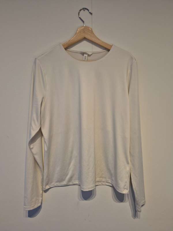 Síðermabolur hvítur - E