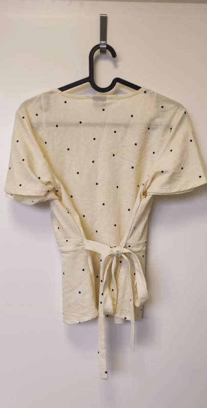 polka dot T-shirt