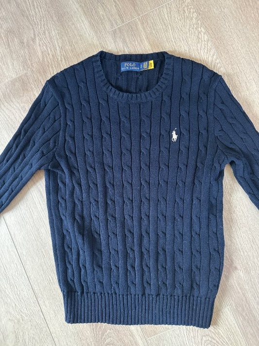 Ralphlauren navy peysa