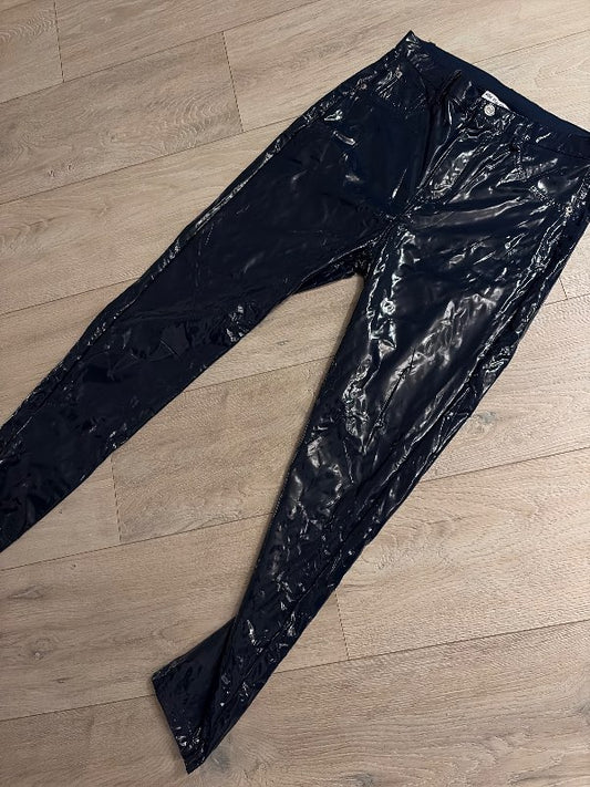 Pull and bear pleður buxur