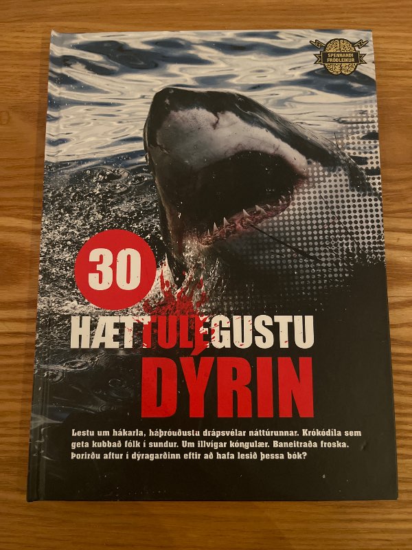 30 hættulegustu dýrin