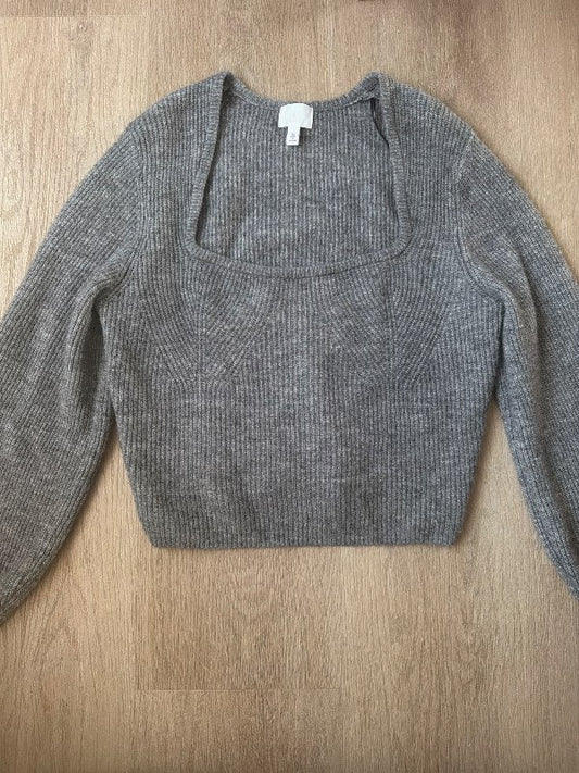 H&M grá peysa