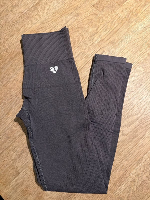 Íþrótta leggings- Womens best- gráar