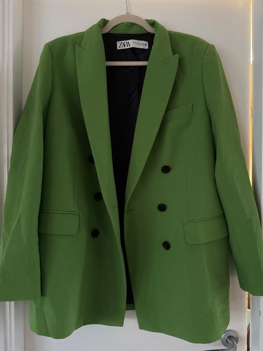 Green blazer