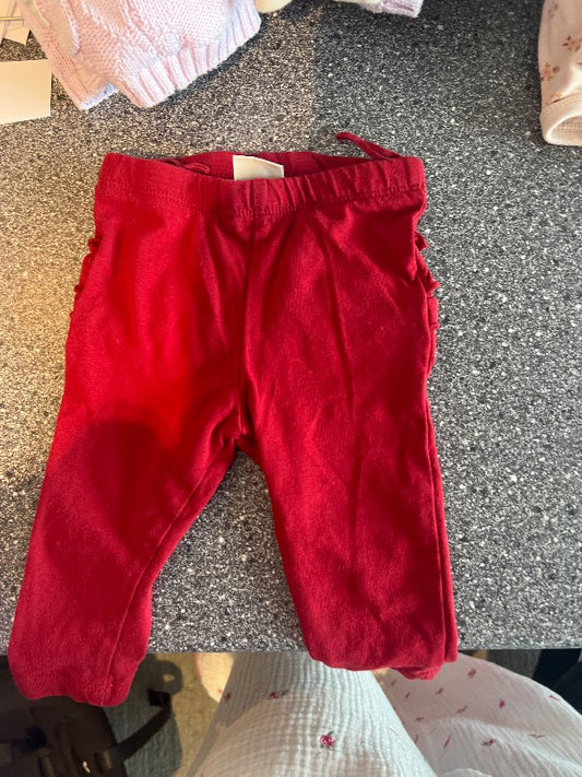 Rauðar lindex buxur