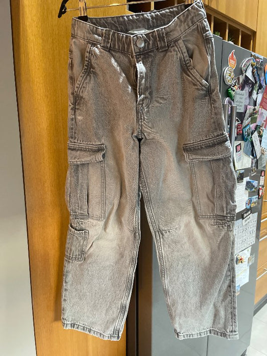 Hm buggy gráar buxur