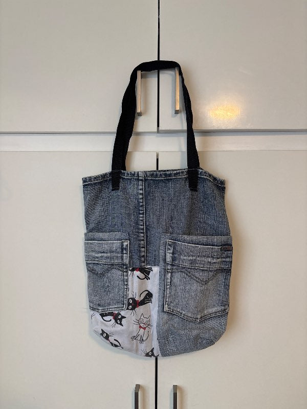 Jeans bag hand made