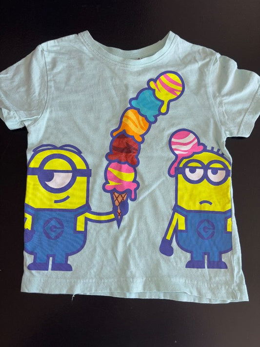 Stuttermabolur, grænn Minions