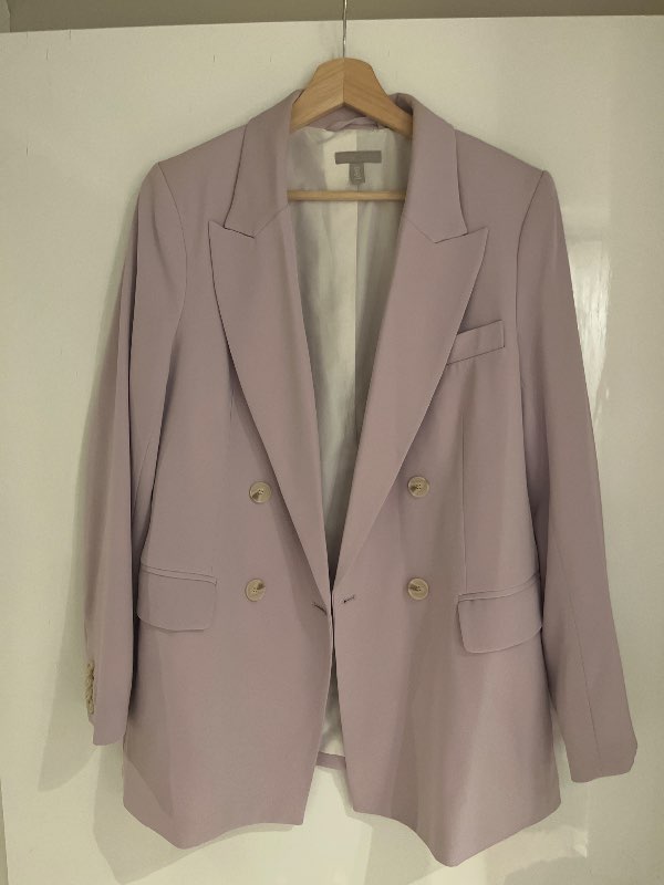 Bleikur blazer úr HM