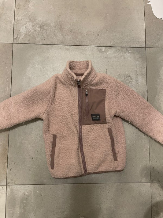 Flíspeysa bleik icewear