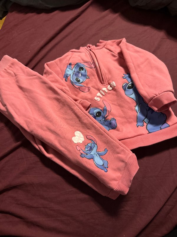 bleikt stitch sett
