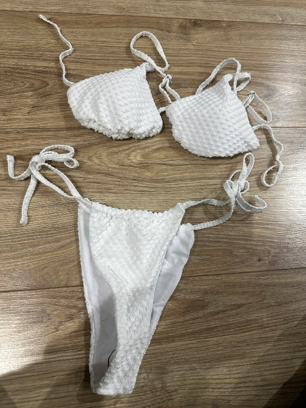 White swimming suits