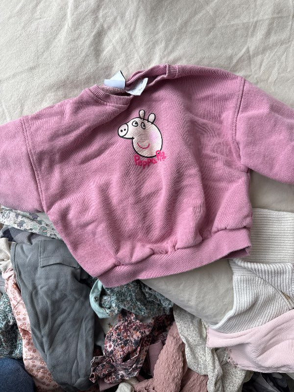 Zara peppa pig peysa