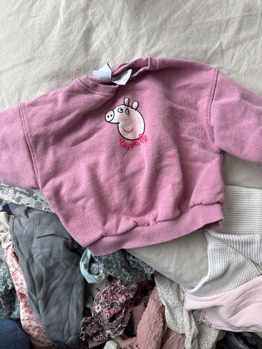 Zara peppa pig peysa