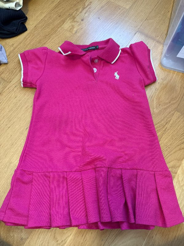 ralph lauren bleikur kjóll