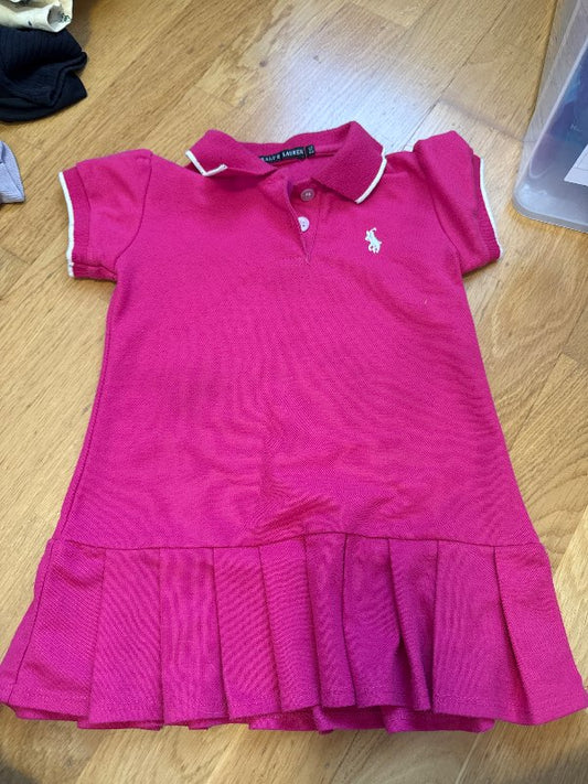ralph lauren bleikur kjóll