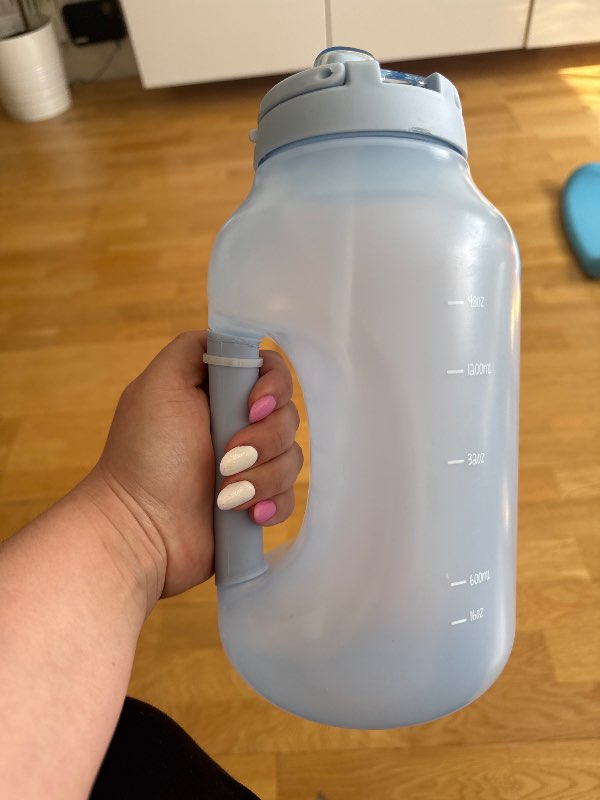 Gym bottle blue