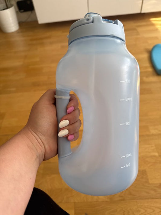 Gym bottle blue
