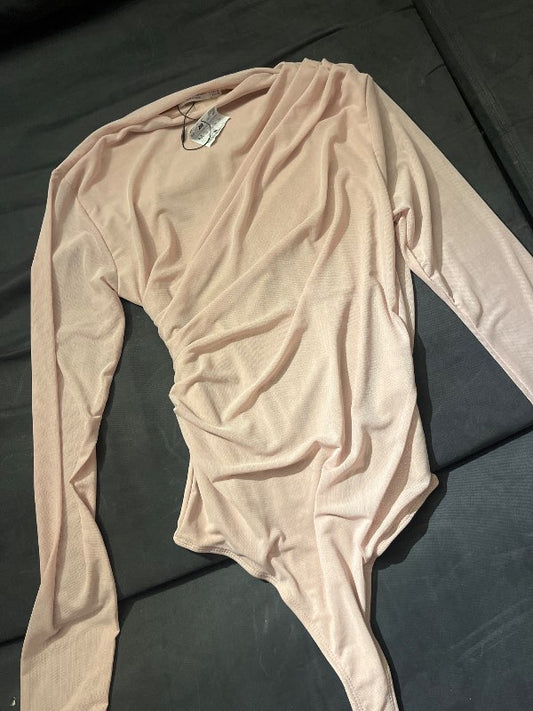 stradivarius samfella ljósbleik