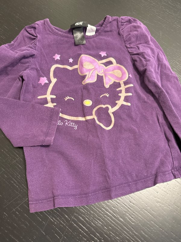Hello kitty fjólublár bolur