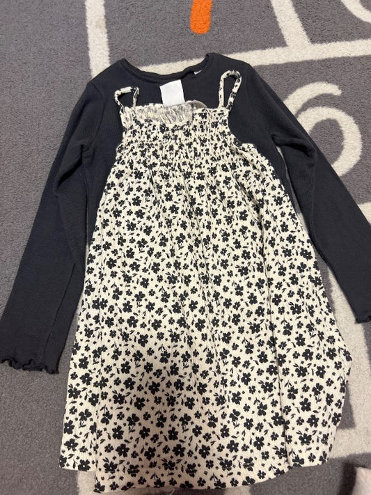 kjóll Set Zara grey