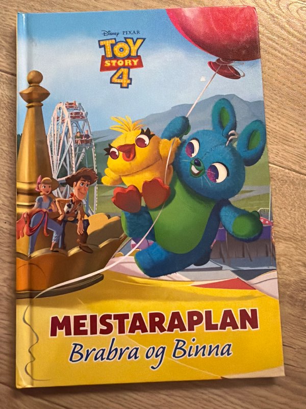 Toystory 4 Disney bók