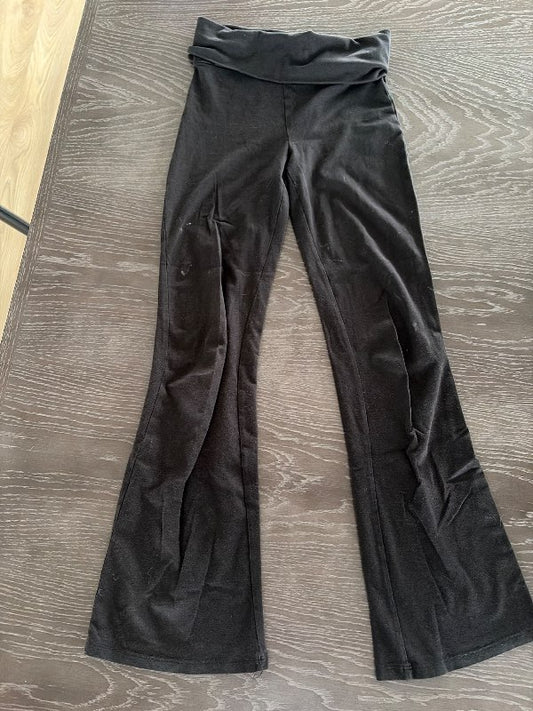 Svartar joga buxur