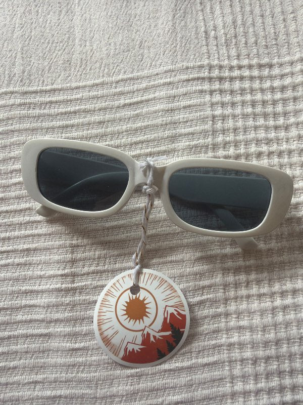 Sunglasses white