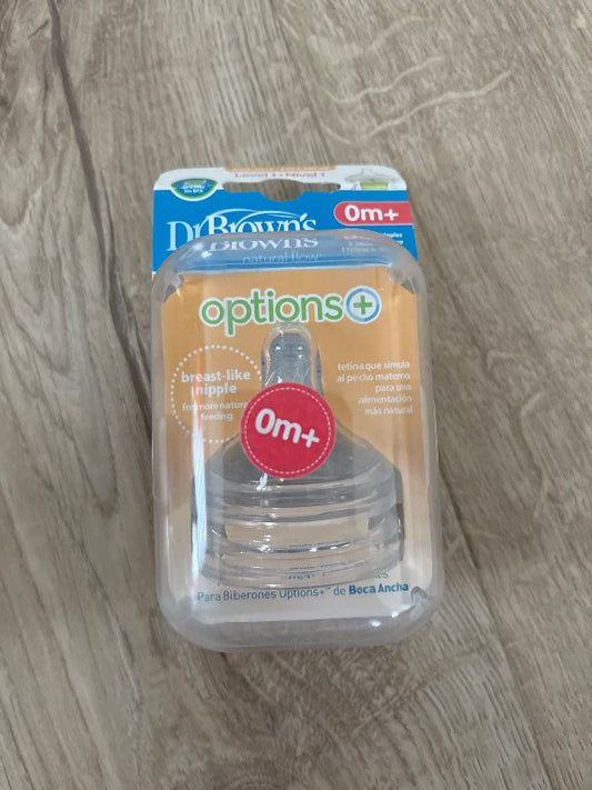 Dr. Brown's Options+ tútta 0m+ (ný)