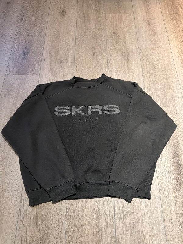 SKRS Jeans peysa - dökk grá