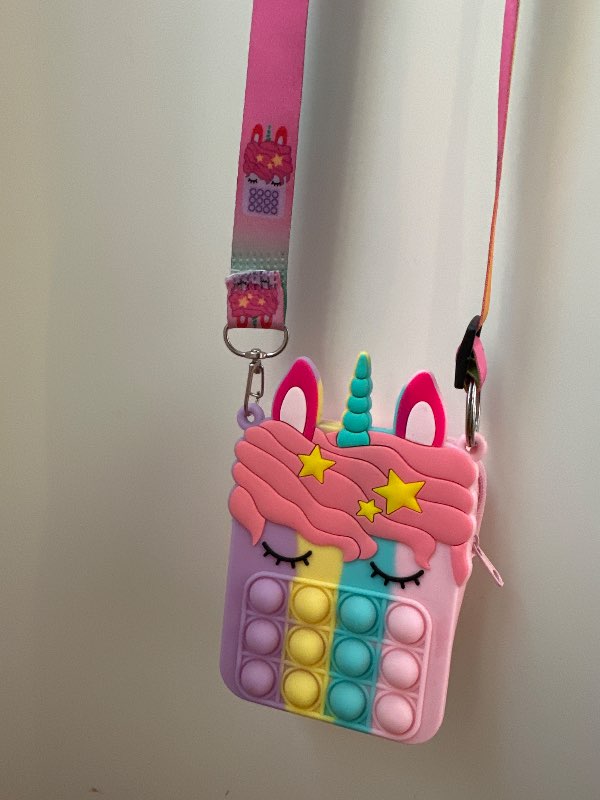 Unicorn popit bag