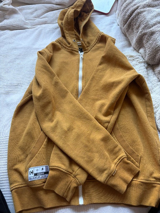 Yellow hoodie