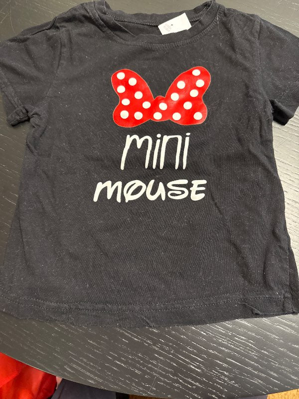 Mini mouse svartur bolur