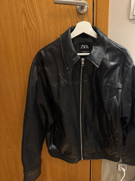 Zara leðurjakki