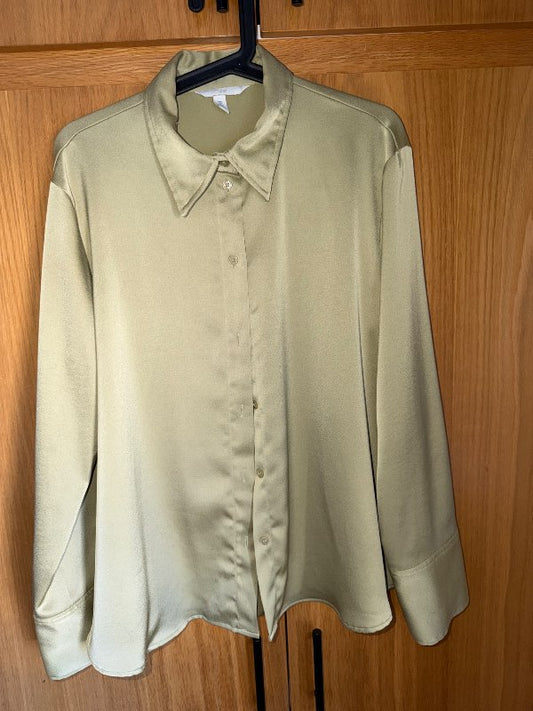 H&M skyrta græn