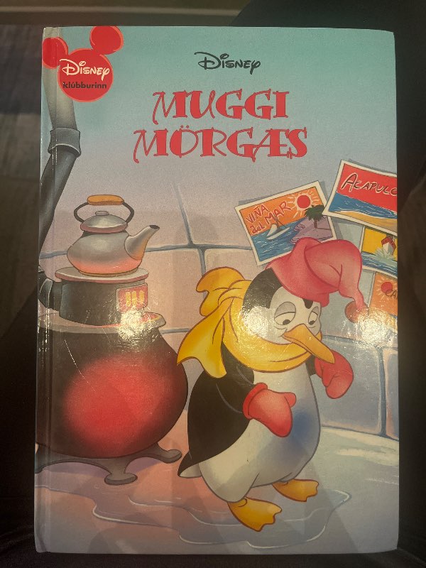 Disney bók Muggi mörgæs