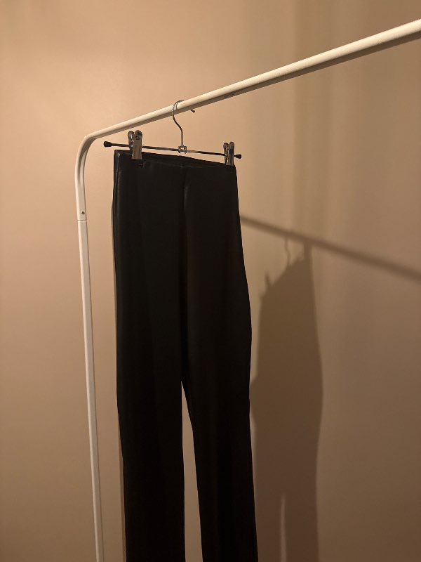 Pleðurbuxur ónotað