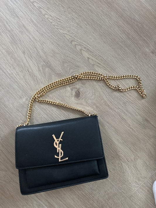 Fake YSL veski svart